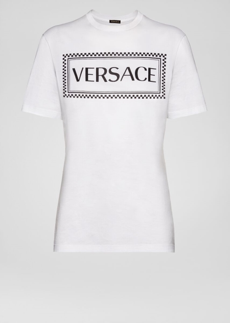 Tricouri Versace Sustainable 90s Vintage Logo Dama | UOBVMQS-41